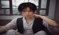 撸撸社热门推荐频道缩略图，暖橙色界面风格展示精选内容封面